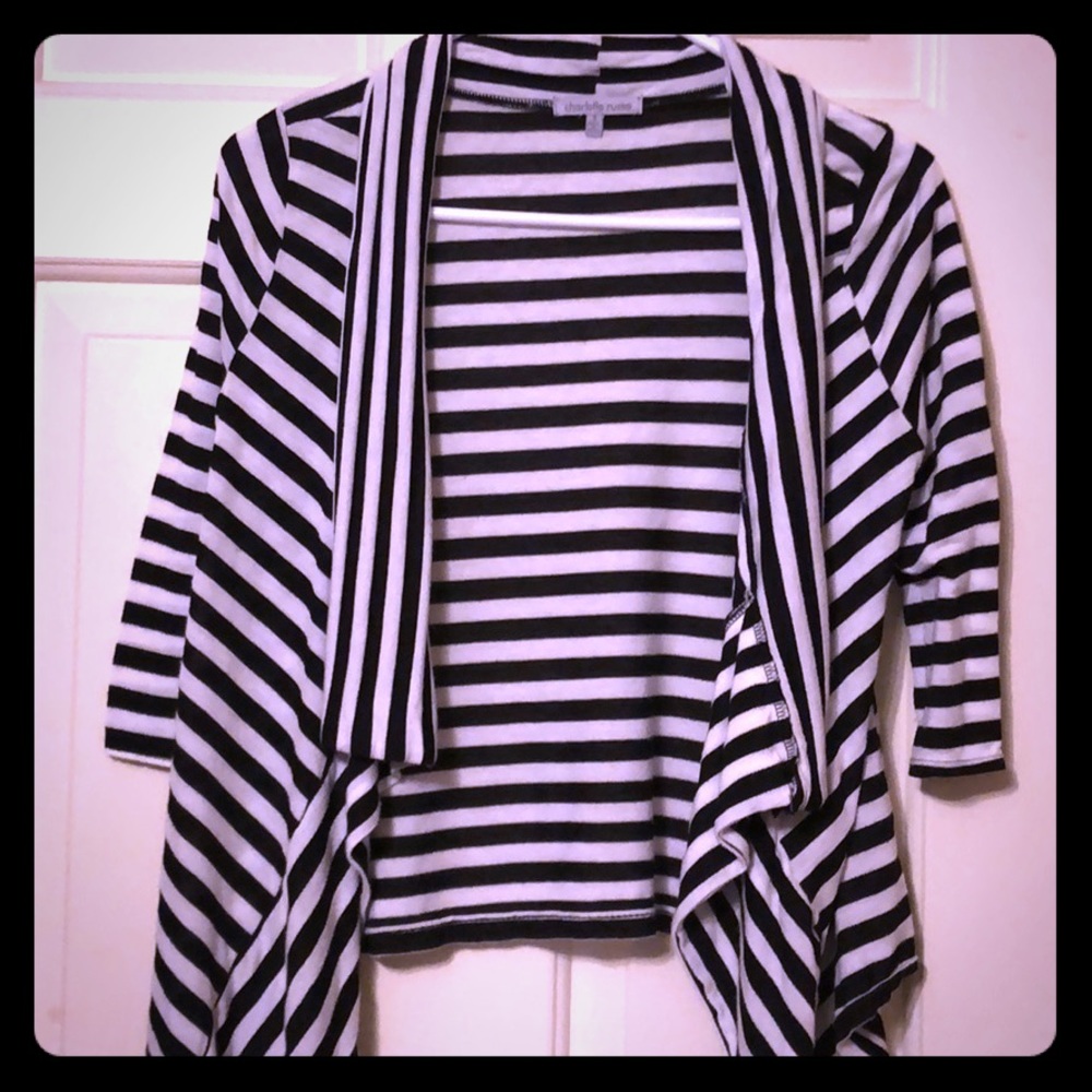 Open front cardigan